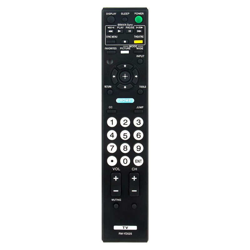 Beyution New RM-YD025 Replaced Remote Suit for Sony TV KDL-32S5100 KDL-32XBR9 KDL-37L4000 KDL-37L4000 KDL-37L5000 KDL-40S4100 KDL-46S4100 KDL-40V4100 KDL-40V415 KDL-40S504 KDL-40S5100 KDL-40SL150 - Image 1